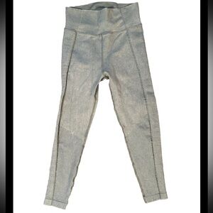 Offline by Aerie high rise ribbed leggings seafoam color size medium